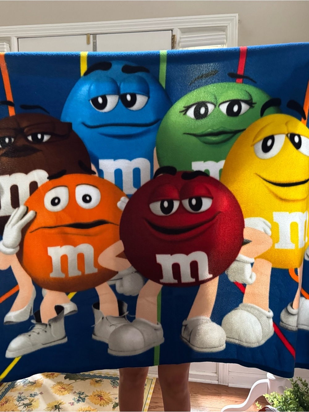 M&M'S throw blanket